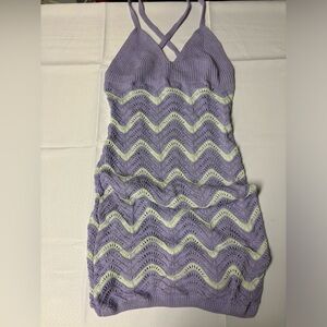 H&M KNIT DRESS 💜